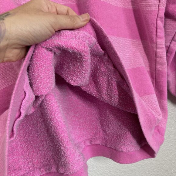 Vintage Fresh Produce Sweater Womens Medium Striped Tulip Floral Pullover USA - Picture 13 of 13